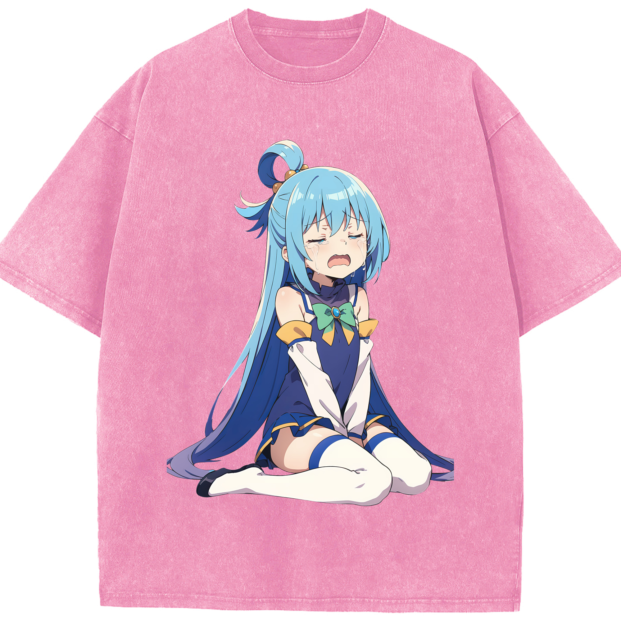 （画像用） 転スラ Regarding Reincarnated to Slime 綿100% ヴィンテージ風 半袖Tシャツ（フロントプリント）